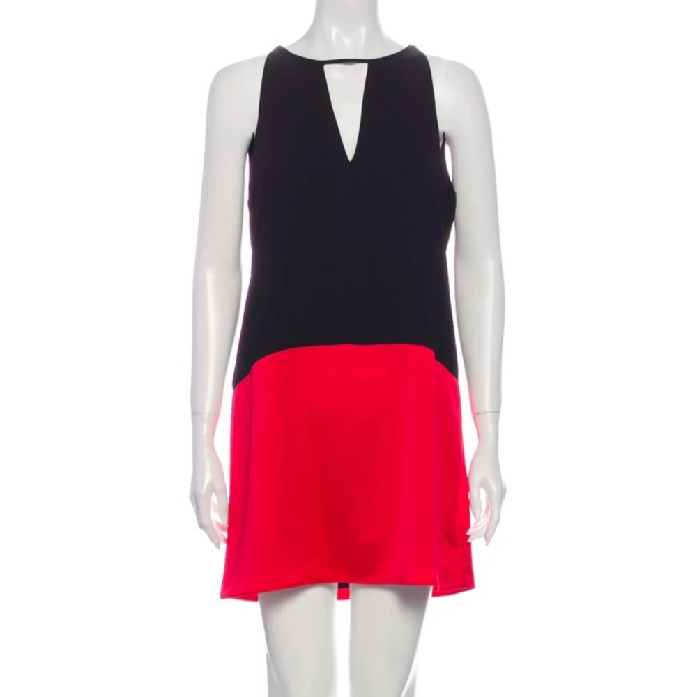Parker color block shift dress NWT xs